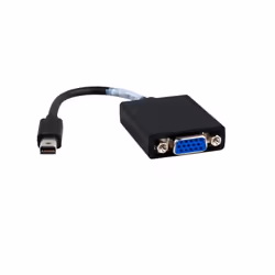 VisionTek 900343, VGA (D-Sub), Mini DisplayPort, Male, Female, Black