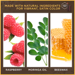 Burts Bees 100% Natural Moisturizing Lipstick  Brimming Berry  1 Tube