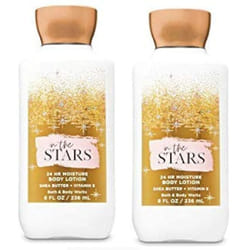 Bath & Body Works In The Stars Body Lotion Shea Butter + Vitamin E 8.0 Oz Pack Of 2