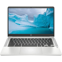HP Newest Chromebook Laptop  14 Inch Display  Intel Celeron N4120 Processor  8GB RAM  128GB eMMC  Intel UHD Graphics 600  WiFi  Bluetooth  Backlit Key