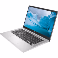 HP Newest Chromebook Laptop  14 Inch Display  Intel Celeron N4120 Processor  8GB RAM  128GB eMMC  Intel UHD Graphics 600  WiFi  Bluetooth  Backlit Key