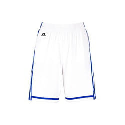 Russell 4B2VTX.WRO.S Ladies Legacy Basketball Shorts, White & Royal - Small