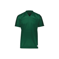 Russell R0593B.DGR.XL Youth Solid Flag Football Jersey, Dark Green - Extra Large