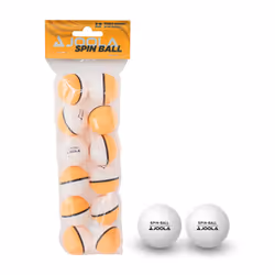 JOOLA Spinball Table Tennis Balls 12 Pack - 40mm Regulation Bulk Ping Pong Balls for Training and Recreational Play - Fun as  ...