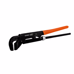 Bahco 142 Universal Pipe Wrench, 14-1/2-Inch, Red