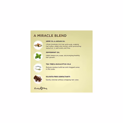 Earthly Body Miracle Oil Shampoo 16oz Tea Tree