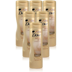 6x Dove Summer Glow Body Lotion for Fair to Medium (MEDIUM) 250ml by Dove