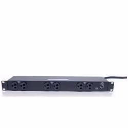 Minute Man OES1015HV, Basic, 1U, Horizontal/Vertical, Black, 10 AC outlet(s), NEMA 5–15R