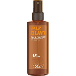 Piz Buin Tan & Protect Tan Accelerating Oil Spray SPF15, 150ml
