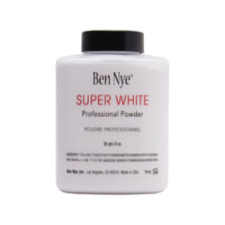 Ben Nye Super White Translucent Face Powder  3 Oz Shaker Jar