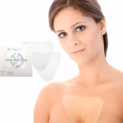 Anti Wrinkle Chest Pads Set of 2 Reusable Decollete Pads 100 Medical Grade Silicone Reduce Remove and Prevent Wrinkles and ...