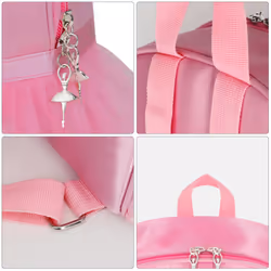 Cute Ballet Bag Kits Tutu Dress Dance Bag  Girls Personalized Waterpro