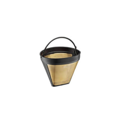 Cilio 4017166116007 Coffee Filter Size 4 Gold, one