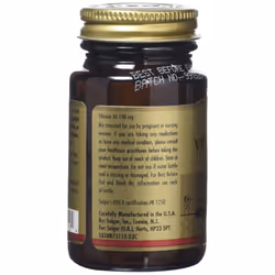 Solgar Vitamin B6 100 mg Vegetable Capsules - 100 capsules