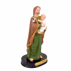 Home Seller Kit with Resin Saint Joseph Statue and Prayer Card  5 1/4 Inch
