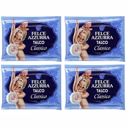Paglieri: """"Felce Azzurra"""" Refill Envelope  Classic Scent 3.53 Ounce (100gr) Packages (Pack of 4) [ Italian Import ]
