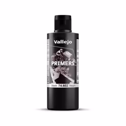 Vallejo Black Primer Acry-Poly 200ml Paint