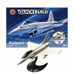 Airfix J6002 Quickbuild Model Airplane Kits for Adults & Kids - Eurofighter Typhoon - Fighter Jet Plastic Model Kits Block B ...