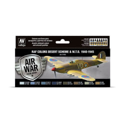 Vallejo RAF colors Desert Scheme & M.T.O. 1940-1945