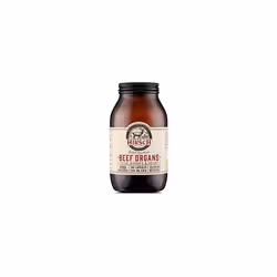 Organic Grass Fed Beef Organs Supplement (Liver, Kidney & Heart) - 100% Certified Organic British Ingredients - Raw Freeze Dr ...