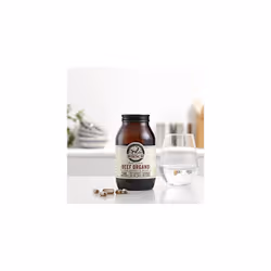 Organic Grass Fed Beef Organs Supplement (Liver, Kidney & Heart) - 100% Certified Organic British Ingredients - Raw Freeze Dried - No Additives - 180