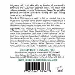 Mario Badescu Facial Spray 2 Piece Set  Includes Aloe  Chamomile & Lavender Face Mist PLUS Aloe  Cucumber  Green Tea Face Mist for All Skin Types  Dew