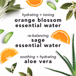 Mario Badescu Facial Spray with Aloe  Sage and Orange Blossom for All Skin Types | Face Mist That Hydrates & Uplifts | 4 FL OZ & 2 FL OZ Combo