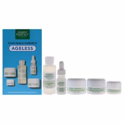 Good Skin Is Forever and Ageless by Mario Badescu for Women - 5 Pc 2oz Cleansing Oil, 0.3oz Super Peptide Serum, 0.5oz Super  ...