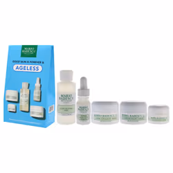Good Skin Is Forever and Ageless by Mario Badescu for Women - 5 Pc 2oz Cleansing Oil, 0.3oz Super Peptide Serum, 0.5oz Super Collagen Mask