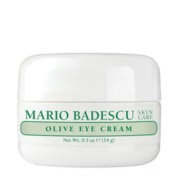 Mario Badescu Olive Eye Cream for Dry & Sensitive Skin | Rich Under Eye Cream with Olive Leaf Extract & Cocoa Butter | Nourishes Dry Under Eyes | 0.5