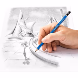 Staedtler Mars Lumograph 3B Pencils (Pack of 12)
