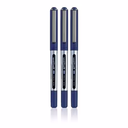 UNI-BALL EYE UB-150 BLUE [Pack of 3] MICRO 0.5mm TIP ROLLERBALL PEN
