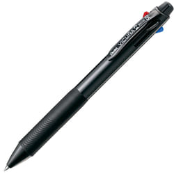 Pentel Ballpoint Pen Vicuna  Extra Fine  Black  Red  Blue  Green  Black (BXC45A)