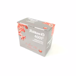 Pelikan 4001 Bottled Ink for Fountain Pens  Brilliant Red  62.5ml  1 E