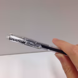 Pentel K105-GA Water-Based Ballpoint Pen  Hybrid  0.02 inches (0.5 mm)  Black  10 Pieces