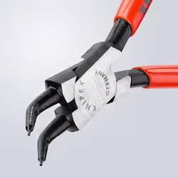 KNIPEX Circlip Pliers for internal circlips in bore holes 45Â° bent (140 mm) 44 31 J02