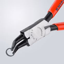 KNIPEX Circlip Pliers for internal circlips in bore holes 45Â° bent (140 mm) 44 31 J02