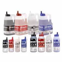 TAJIMA Marking Chalk - Black 10.5 oz (300g) Semi Permanent Snap-Line D