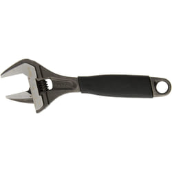 Bahco BAH9031RUS Ergo Big-Mouth Adjustable Wrench with Rubber Handle - 8 Inch - Black Phosphate Finish