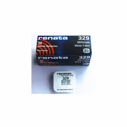 Renata 329 Mercury Free 1.55 Volt Watch Battery Replaces - Pack of 10 (SR731SW)