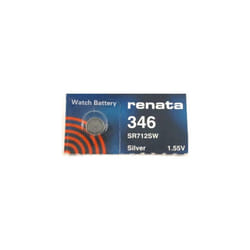 Renata Watch Battery 346 - Pack of 10 (SR712SW)