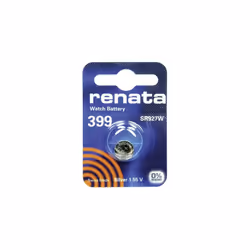 Renata 1.55 Volt Watch Battery 399 Replaces - Pack of 10 (SR927SW)
