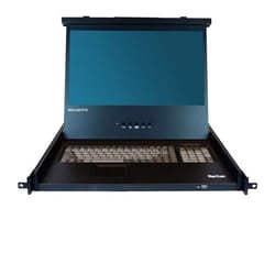 Raritan MCD-LED17108 KVM switch Rack mounting Black