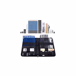 H & B Sketching Pencils Drawing Set,40pcs Art Supplies Artist Sketching Kit with Sketch Draw Pencils Charcoal Pencil Extender ...