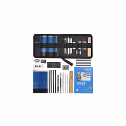 H & B Drawing Sketching Pencils Set, 35 Pack Art Kit with Sketch Book Draw Pencils Charcoal Pencil Eraser Sharpener Pencil Ex ...