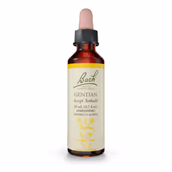 Bach Original Flower Remedies Gentian for Accepting Setbacks Natural Homeopathic Flower Essence Holistic Wellness Vegan ...