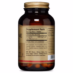 Solgar L-Arginine 1000mg Tablets - Pack of 90