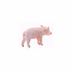 Schleich Farm World Piglet Standing Educational Figurine for Kids Ages 3-8, Pink