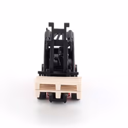 SIKU 1722  Linde Forklift  1:50  Metal/Plastic  Red  Movable Fork  Inc