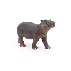 Papo -Hand-Painted - Figurine -Wild Animal Kingdom - Hippopotamus Calf